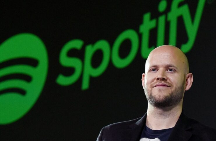 Daniel Ek do cargo de CEO spotify